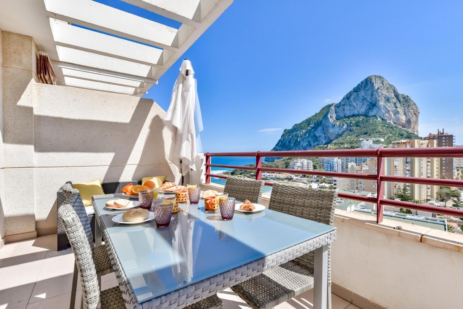 Apartamentos Zafiro Atico  Calpe Bagian luar foto